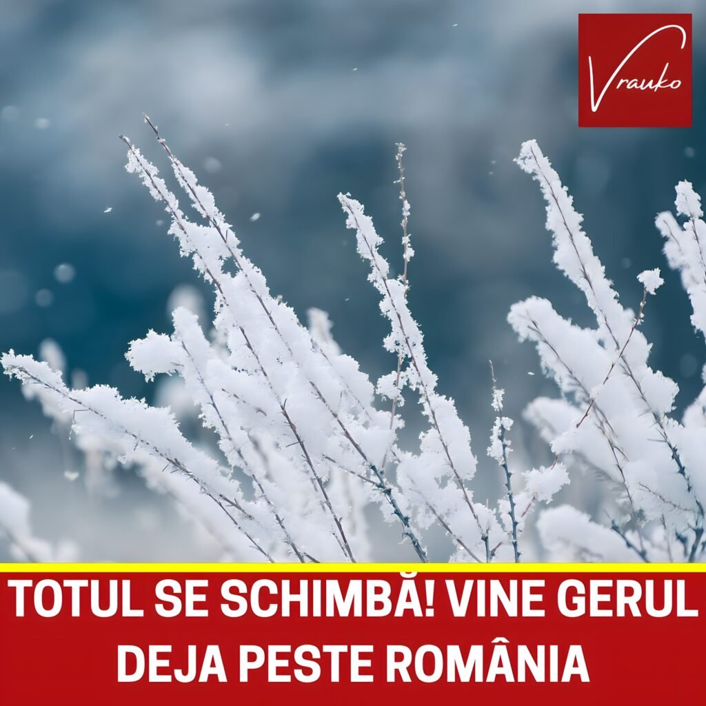 Fără precedent! Temperaturi de îngheţ la sfârşitul săptămânii