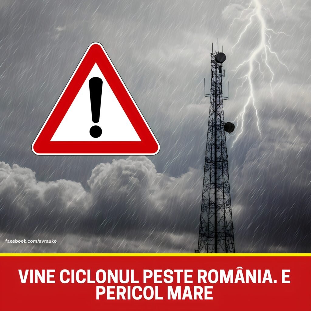 Ciclonul Zack ajunge în România! Este alertă maximă. Meteorologul ANM a făcut anunțul