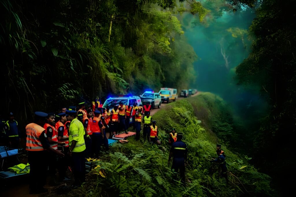 Calugări, inclusiv din România, morți într-un accident de funicular. Au căzut în râpă