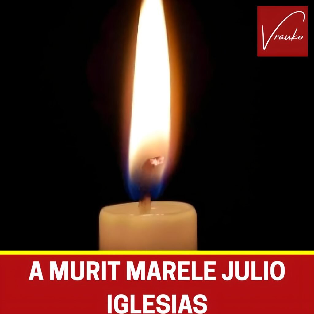 A murit marele Julio Iglesias. Doliu în toată lumea