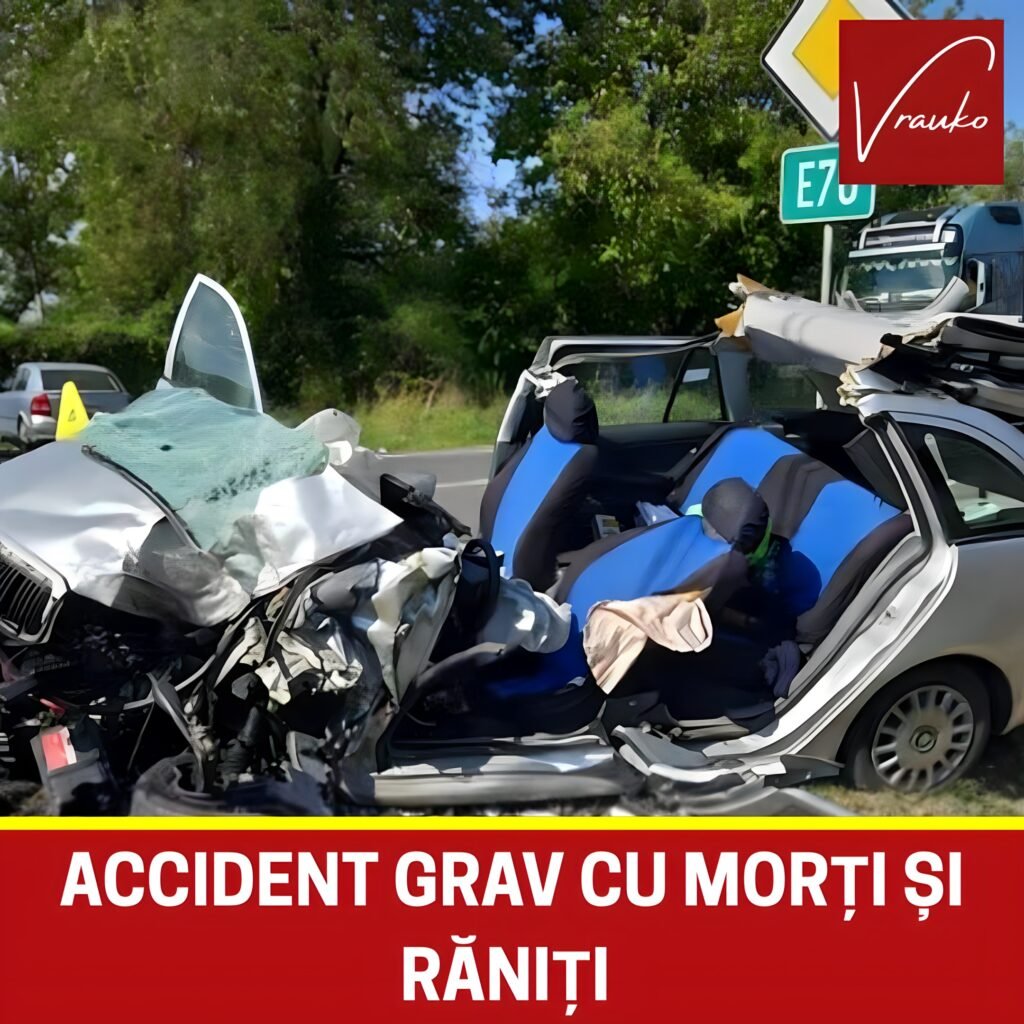 Accident mortal! Impact deosebit de grav între două mașini. Sunt persoane rănite