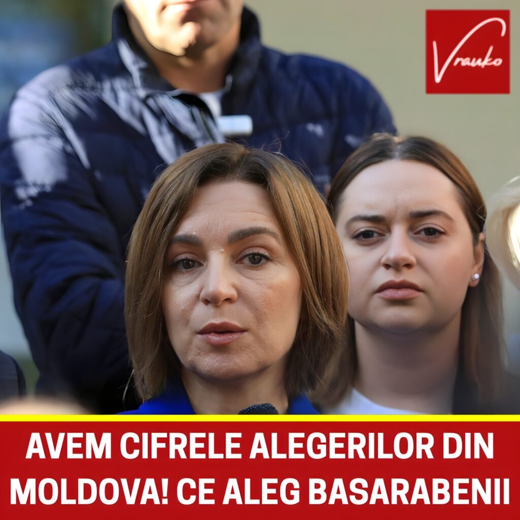 AVEM CIFRELE BOMBĂ! Cum arată scrutinul din Moldova până la această oră