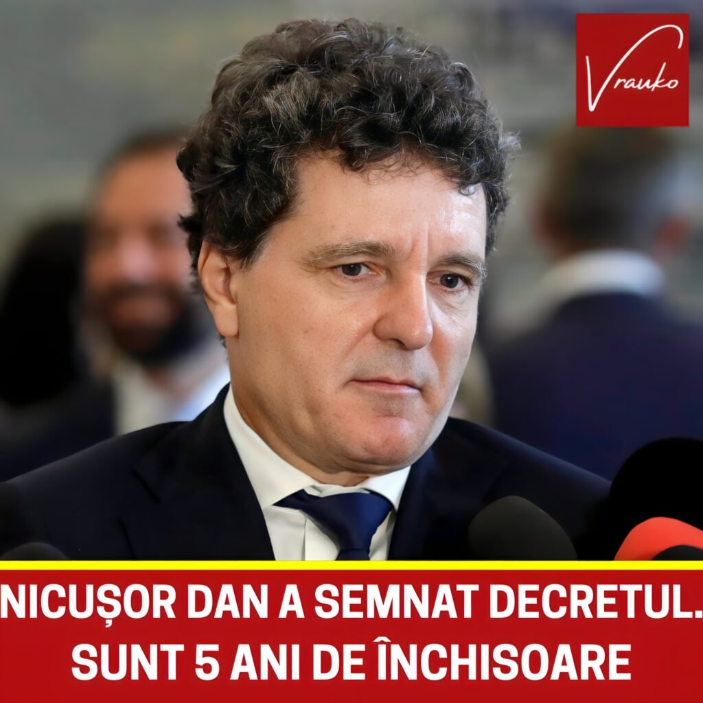 Nicuşor Dan a semnat decretul. Se confiscă banii pe loc, iar închisoarea este de 5 ani DOCUMENT