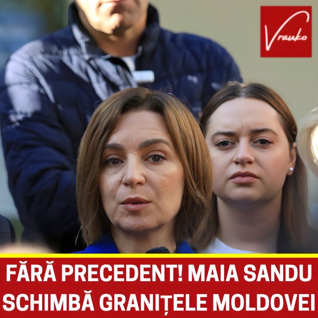 Se modifică graniţele Republicii Moldova. Maia Sandu anunţă că ar putea renunţa la teritorii