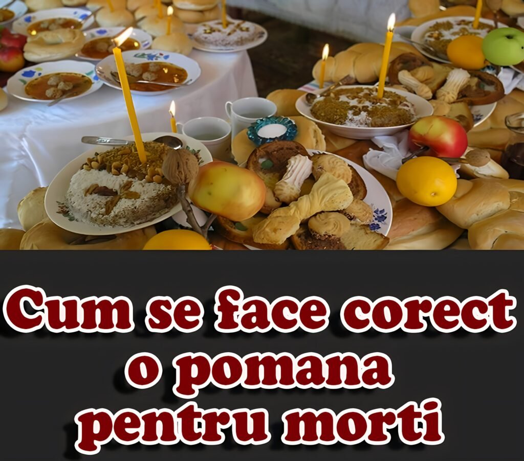 Preotul Negoita: Cum se face corect o pomana pentru morti.