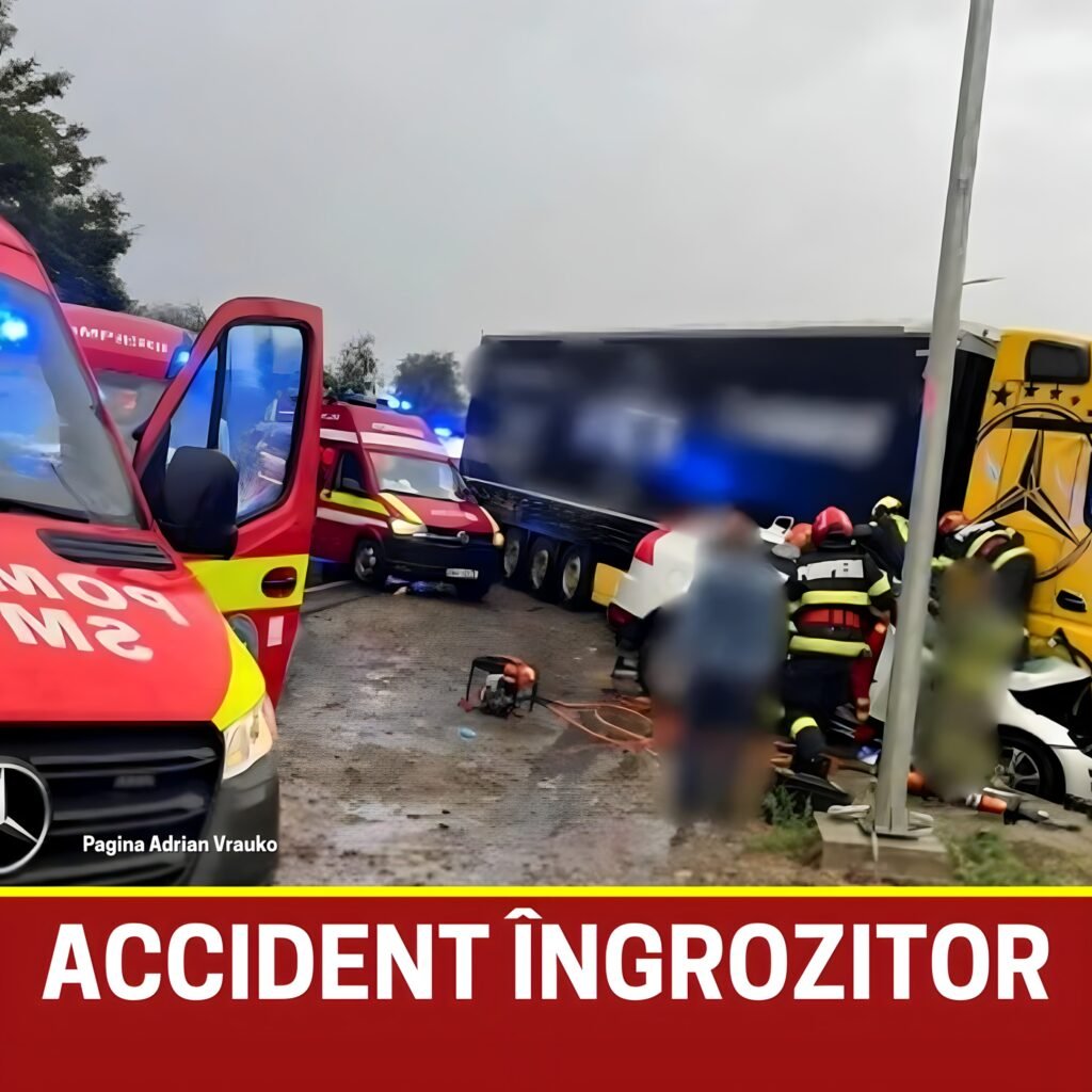 O noua tragedie zguduie România. Accident îngrozitor