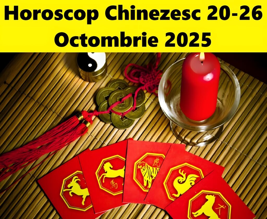 Horoscop Chinezesc 20-26 Octombrie 2025. Oportunități noi pentru un nativ din zodiac. Unele zodii, sunt dezamăgite de o persoană apropiată