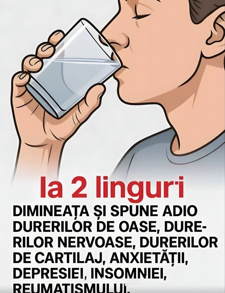 Două linguri dimineața și îmi vei mulțumi pentru totdeauna