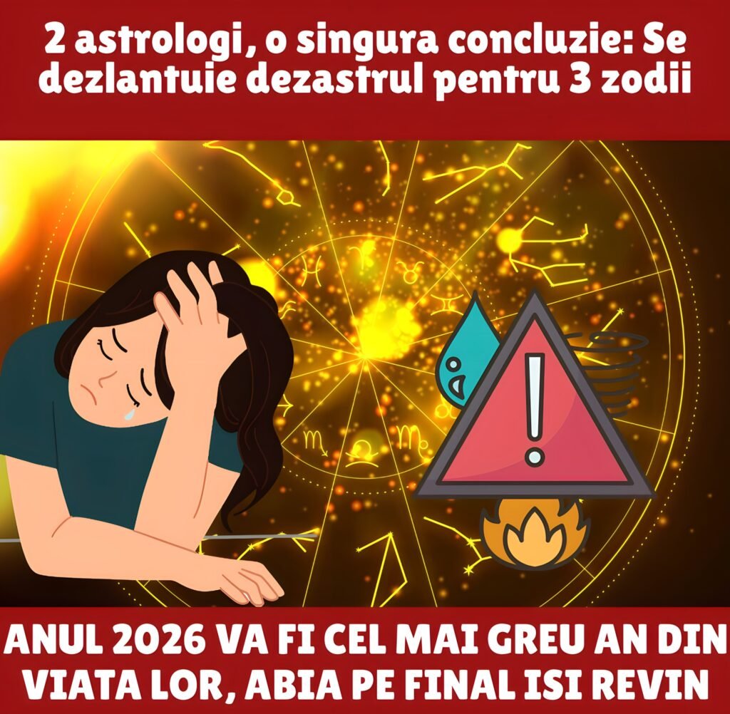 2 astrologi, o singură concluzie: 2026 va fi al naibii de greu pentru 3 zodii