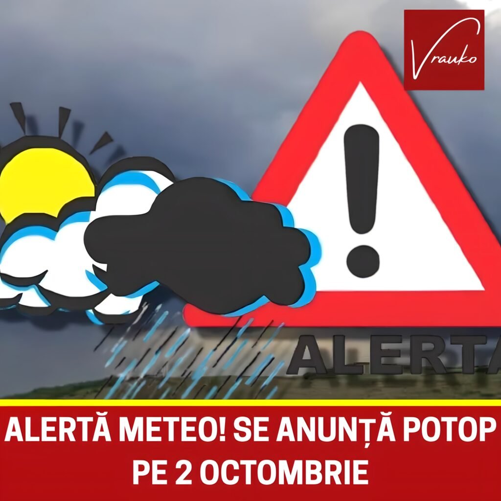 Prognoza meteo 2 octombrie. Se anunță potop și ninsori puternice