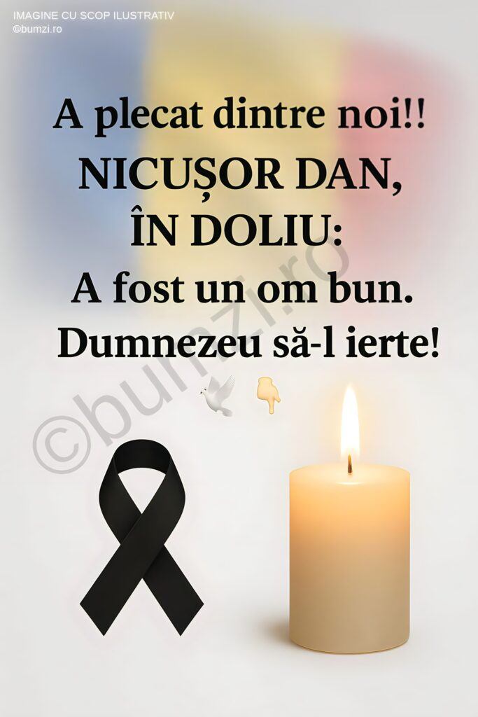 Doliu pentru Nicușor Dan