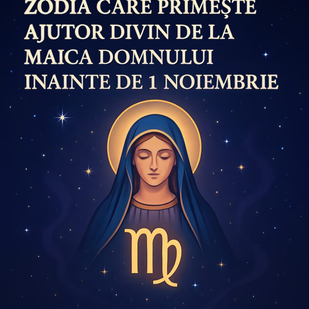 Zodia care primește ajutor divin de la Maica Domnului înainte de 1 noiembrie