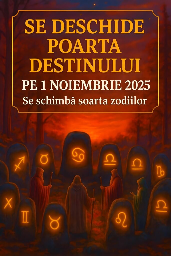 Se deschide poarta destinului pe 1 NOIEMBRIE 2025! Traditia batranilor druizi care schimba soarta zodiilor pentru intreaga luna