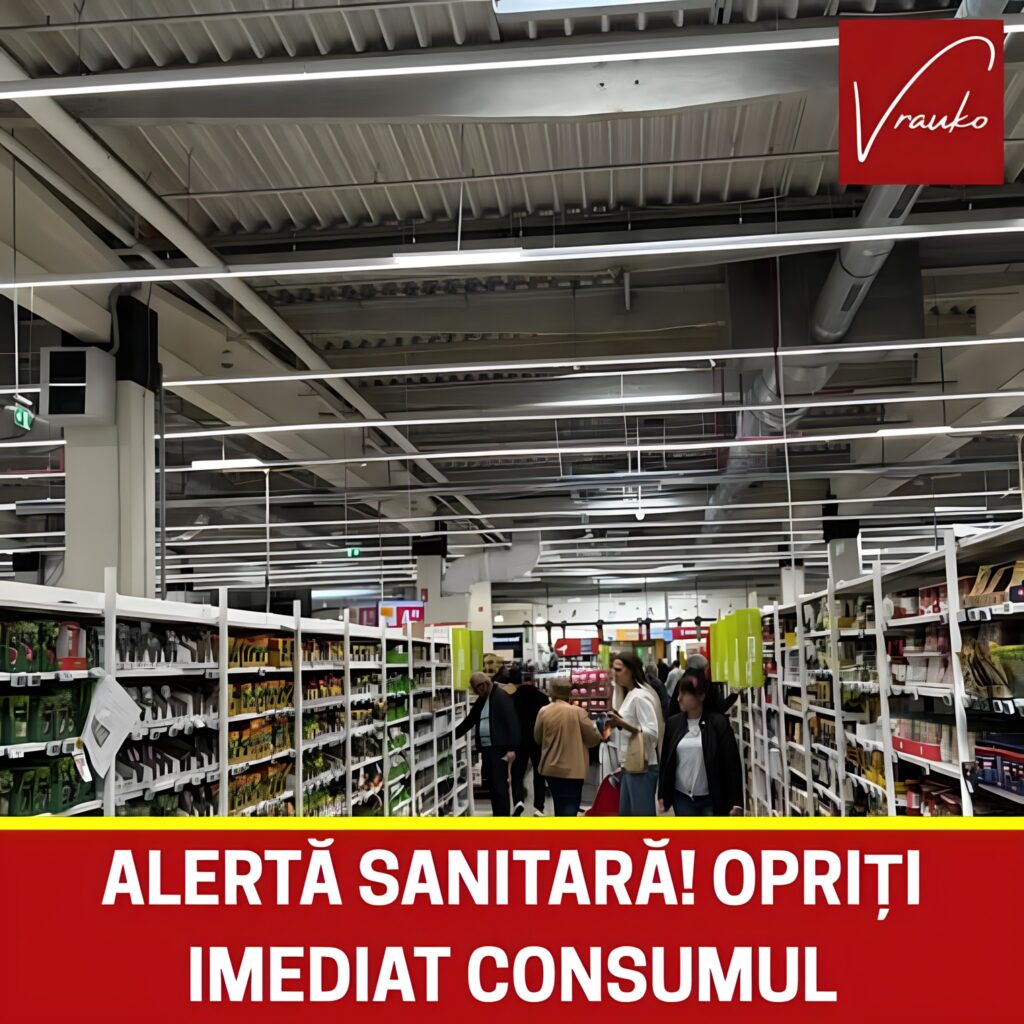 Alertă sanitară! Trebuie să opriți imediat consumul, prezintă risc ridicat