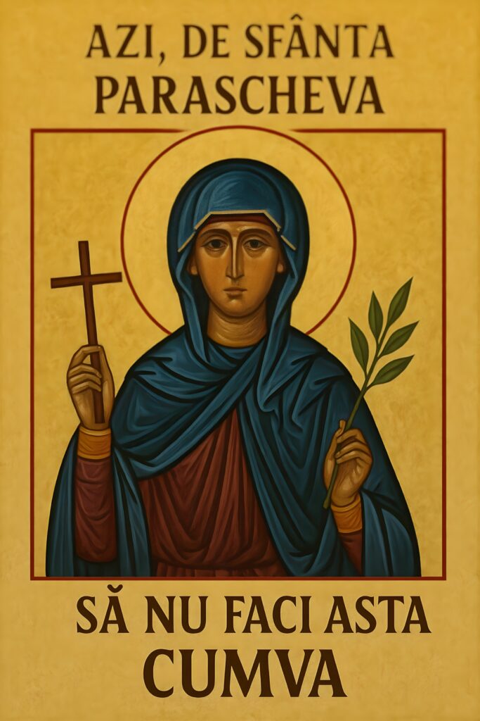 Ce nu trebuie să faci în ziua Sfintei Cuvioase Parascheva. Tradiții, obiceiuri și semne care arată cum va fi iarna