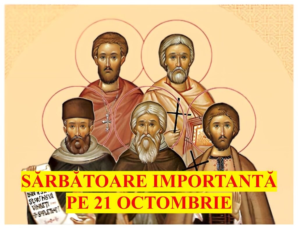 Calendar ortodox 21 octombrie 2025. Ce sărbătoare este marți?