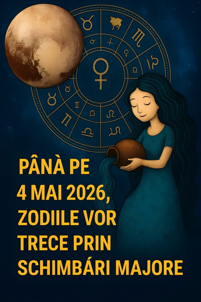 Pluto revine în forță: între 14 octombrie 2025 și 4 mai 2026 viața zodiilor intră într-o etapă de transformare profundă