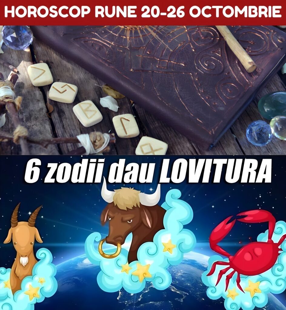 Horoscop rune 20-26 octombrie 2025. Maestrul runelor anunță că aceste zodii au ajuns la finalul problemelor, va fi doar lapte și miere pentru ele