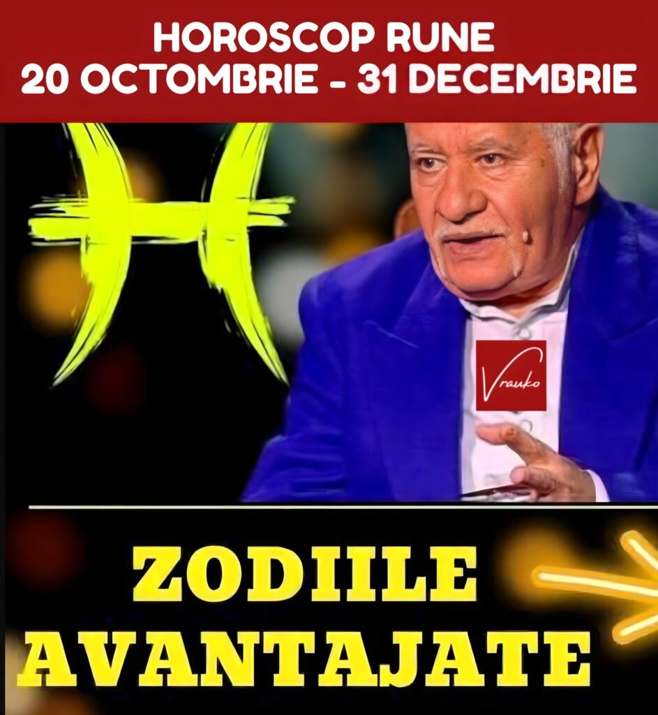 Horoscop rune Mihai Voropchievici 20 octombrie – 31 decembrie 2025. Finalul de an aduce schimbări uriașe, se răstoarnă destine