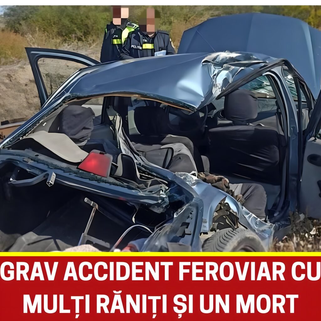 Grav accident feroviar! Sunt mulți răniți, iar o persoană a murit