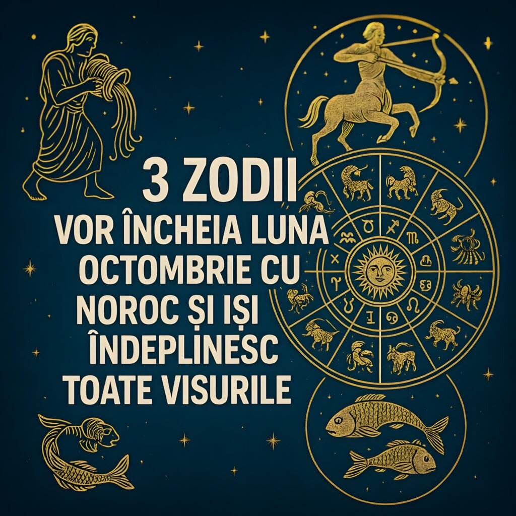 Horoscopul finalului de octombrie 2025: Zodiile care incheie luna cu noroc, revelatii si transformari uriase!