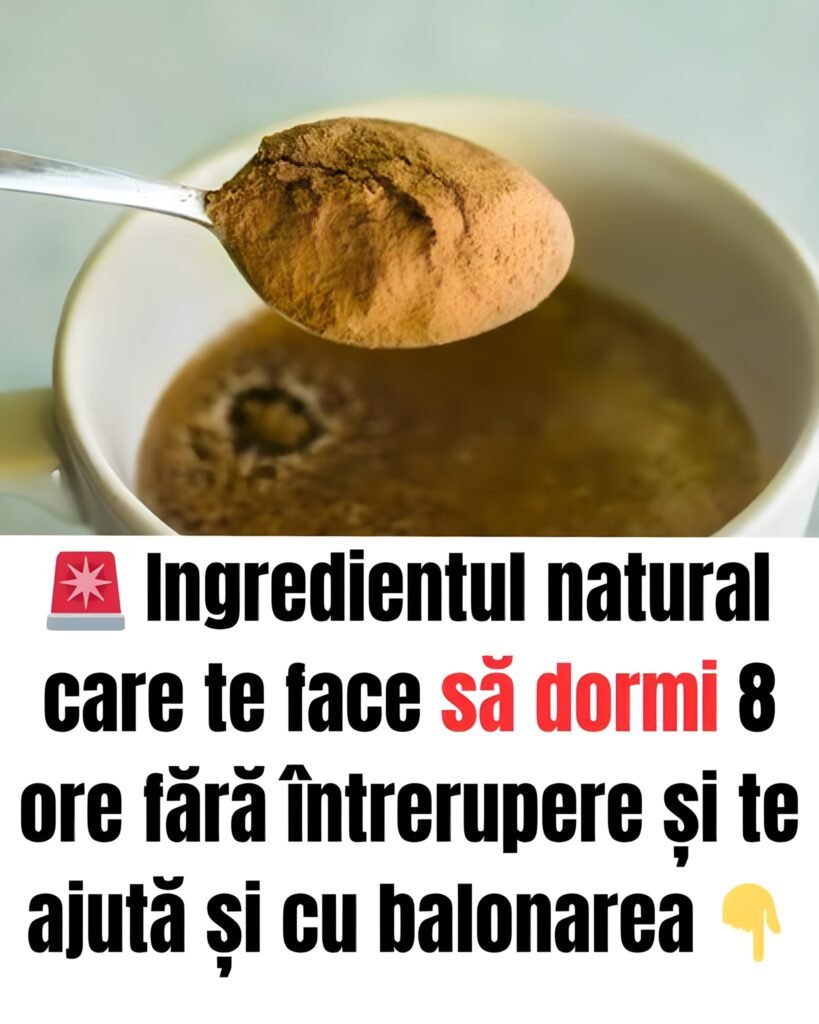 Ingredientul natural care te face să dormi 8 ore fără întrerupere și te ajută și cu balonarea