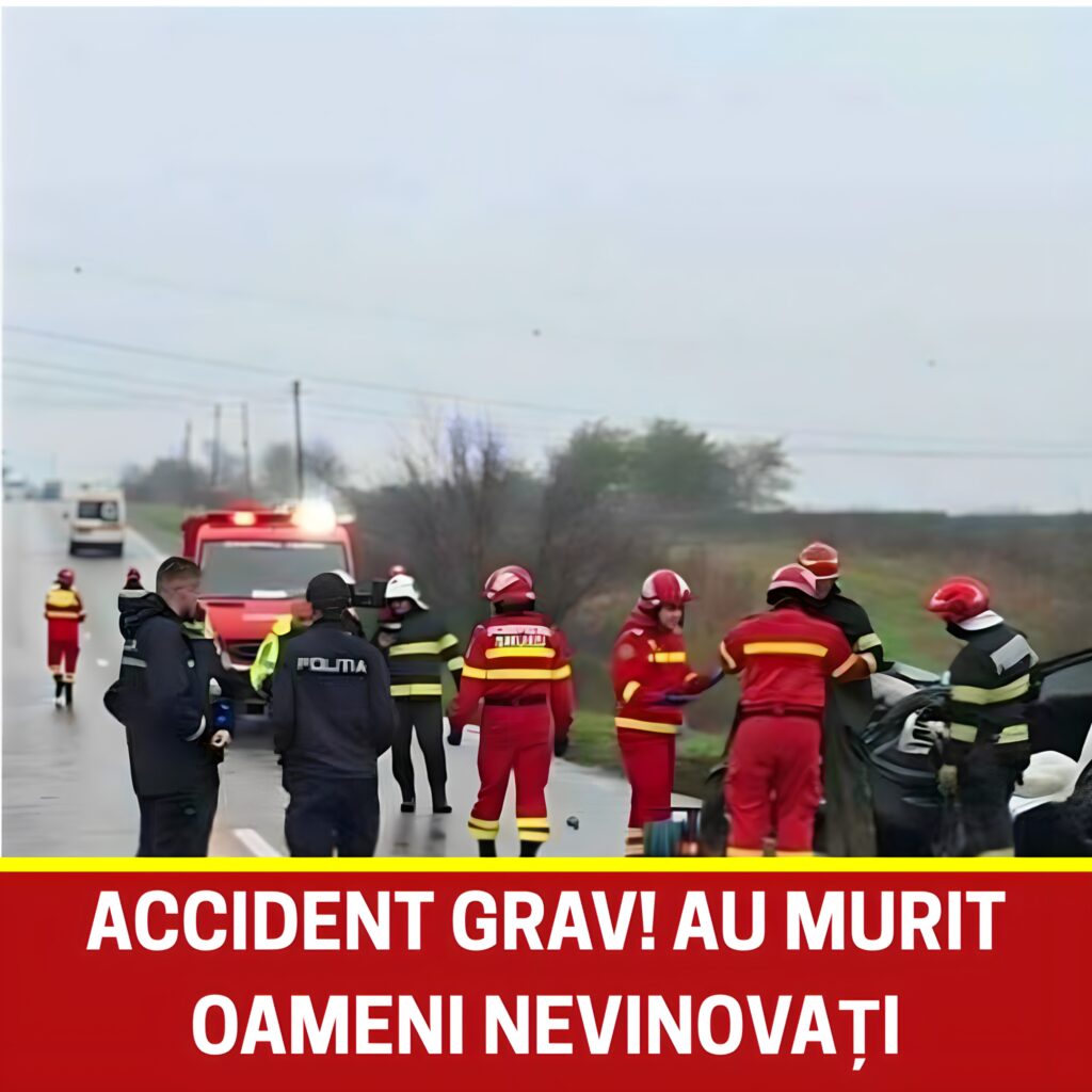 Accident grav pe un drum intens circulat. Sunt persoane decedate