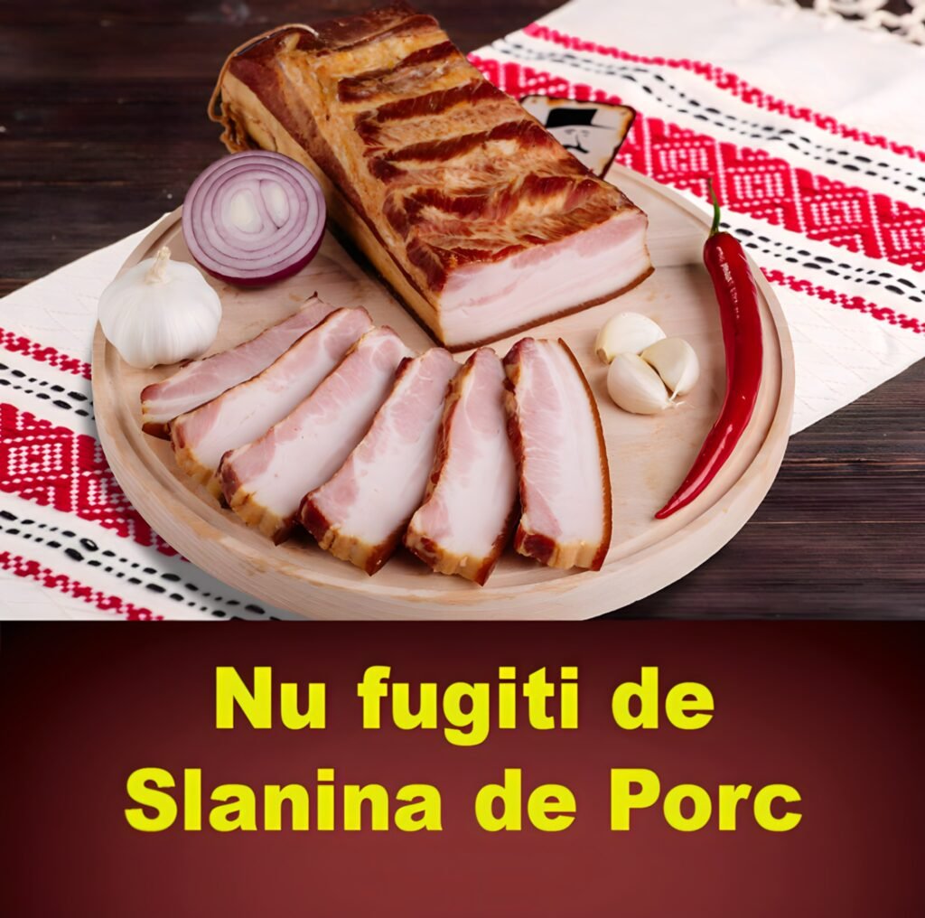 Mihaela Bilic: „Nu fugiți de slănina de porc! „Este mai aproape de uleiul de măsline şi de somon”
