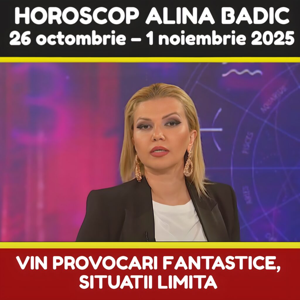 Horoscop Alina Bădic pentru săptămâna 27 octombrie – 2 noiembrie 2025