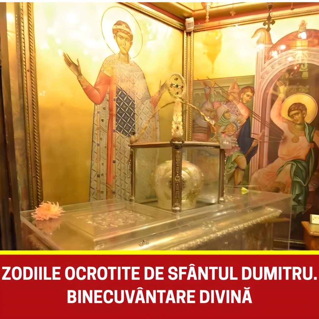Cele două zodii ocrotite de Sfântul Dumitru. Vor avea parte de binecuvântarea vieții lor și nimic rău nu-i va mai atinge