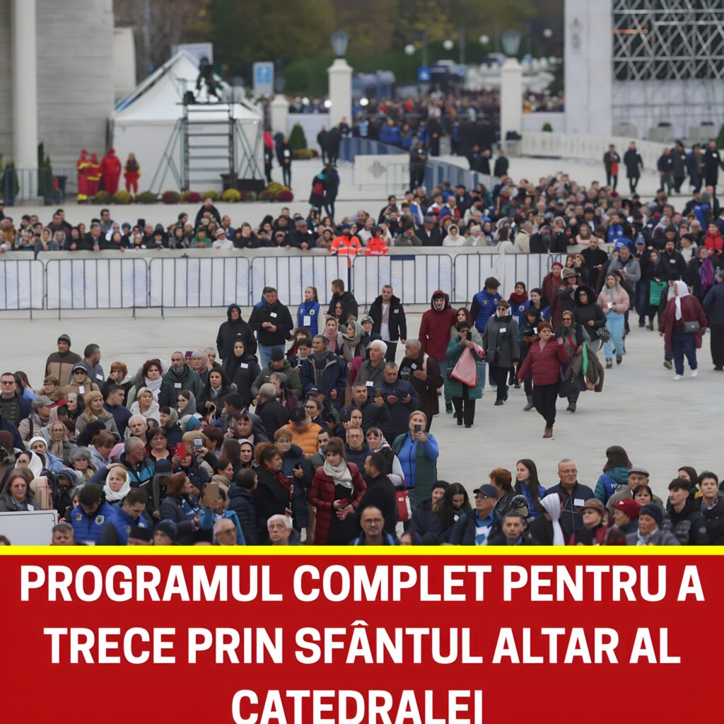 Începe pelerinajul de 5 zile la Catedrala Mântuirii Neamului. Până când pot merge creștinii să se roage și programul complet al organizării