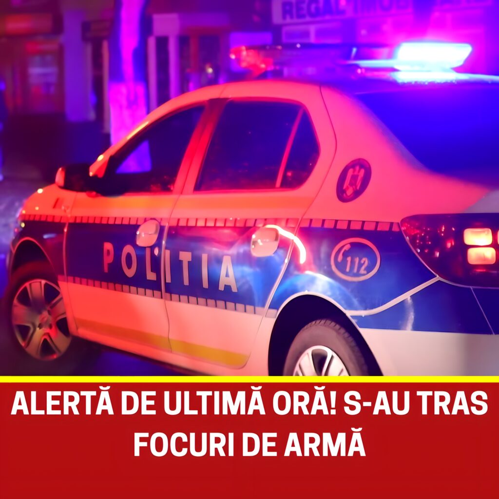 Ultima oră! S-au tras focuri de armă, alertă totală