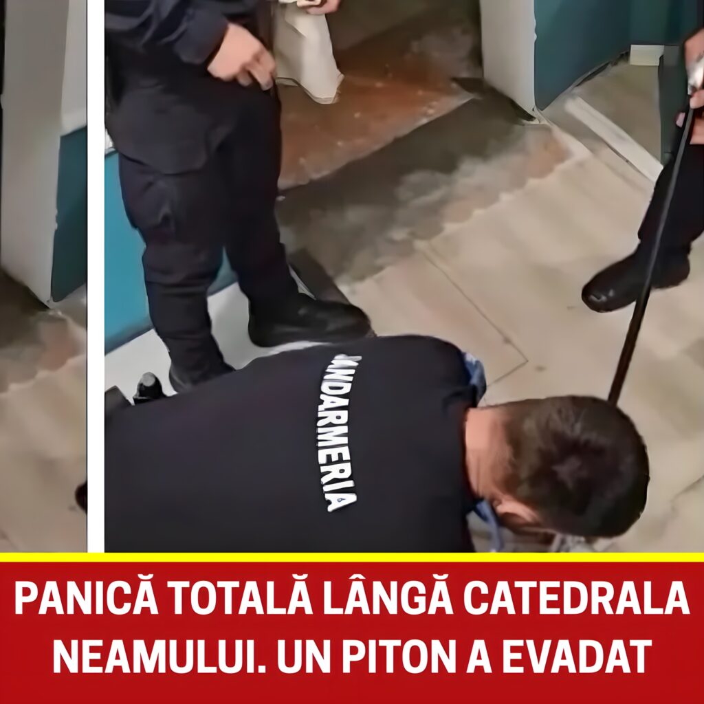 Imagini HALUCINANTE în centrul Bucureştiului. Un piton a evadat chiar din vecinătatea Catedralei Neamului