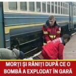 Patru morţi şi 12 răniţi după ce un bărbat a detonat un dispozitiv exploziv pe peronul unei gări din Ucraina