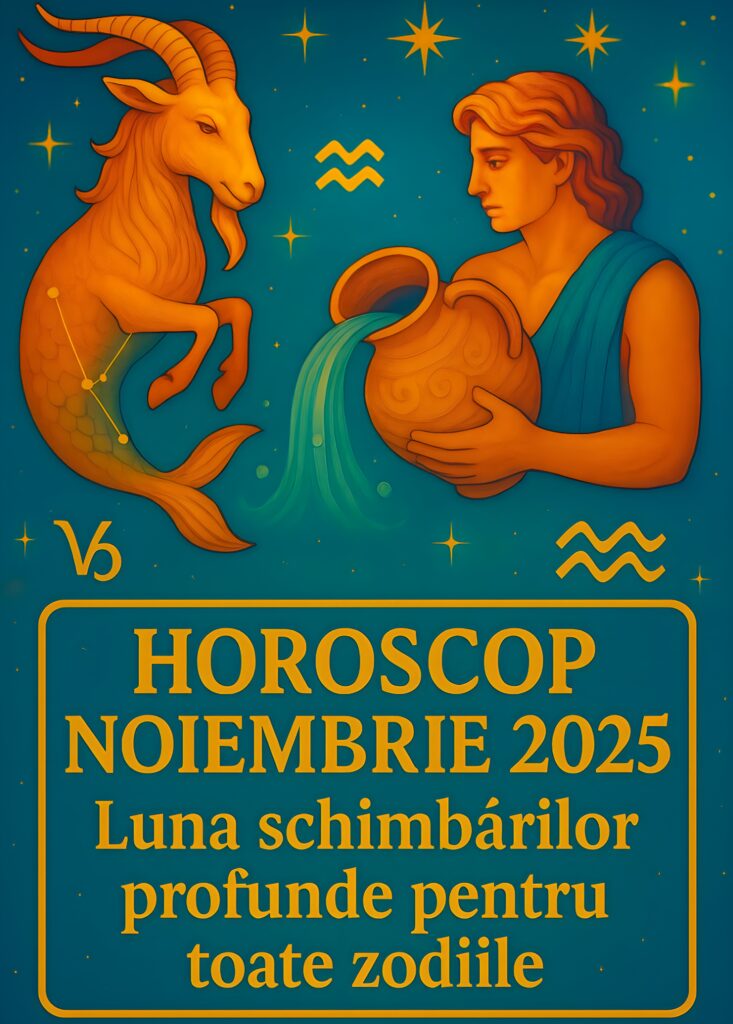 Horoscop noiembrie 2025 – Luna schimbarilor profunde pentru toate zodiile