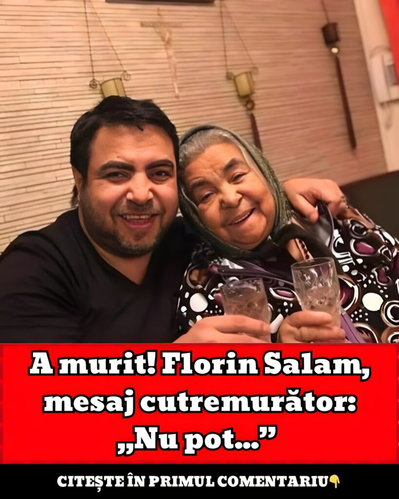 A murit! Florin Salam, mesaj cutremurător: „Nu pot…”
