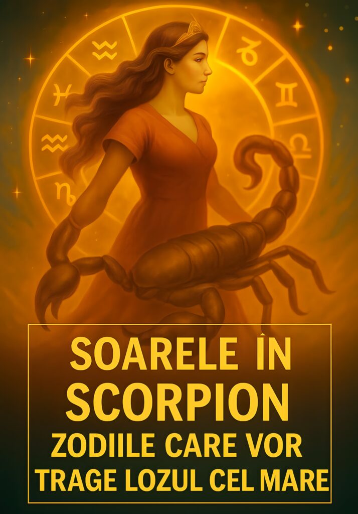 Soarele în SCORPION 2025. Ce aduce NOU acest sezon pentru fiecare zodie!
