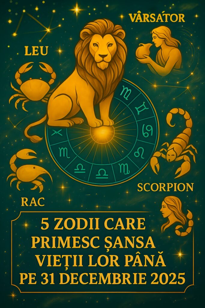 CINCI zodii care isi schimba viata la 180 de grade pana la sfarsitul anului 2025