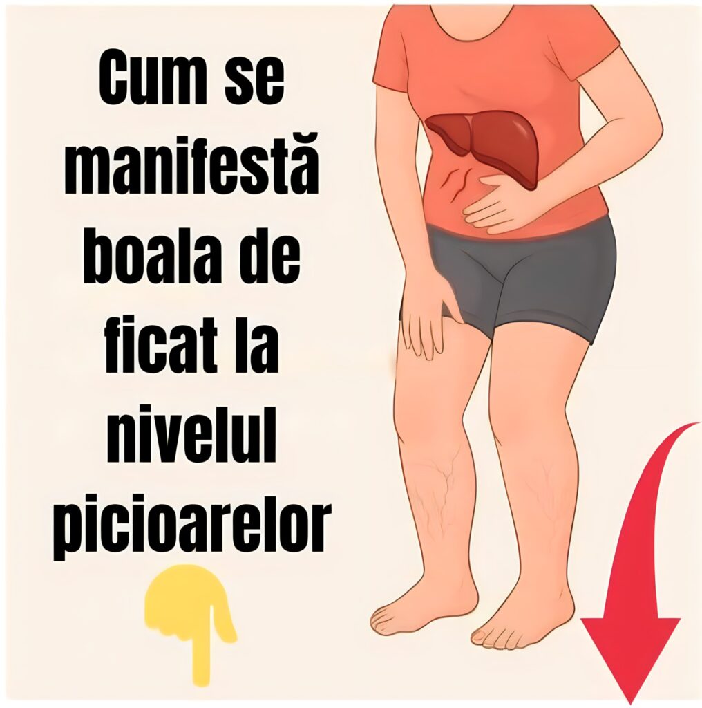 Picioarele tale strigă AJUTOR!: 5 semne de avertizare care vin de la ficat