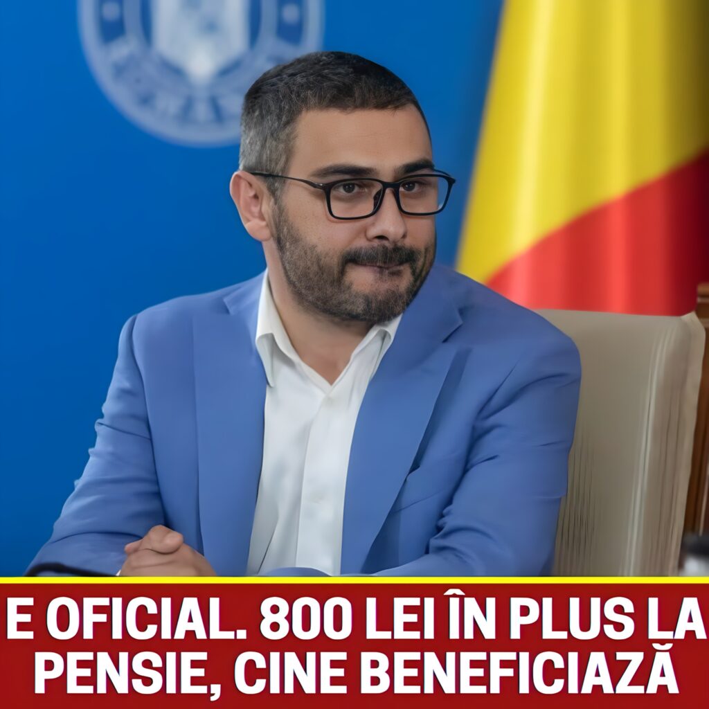 E oficial. Se dau 800 de lei la pensie. Ministrul tocmai anunțat cineva beneficia, acum lista e clară