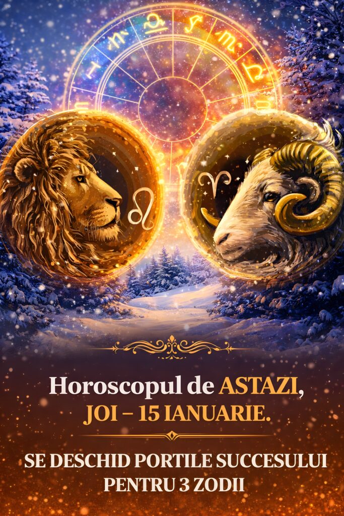 Horoscop zilnic – JOI, 15 IANUARIE. Cu totii avem slabiciuni, cu totii avem putere
