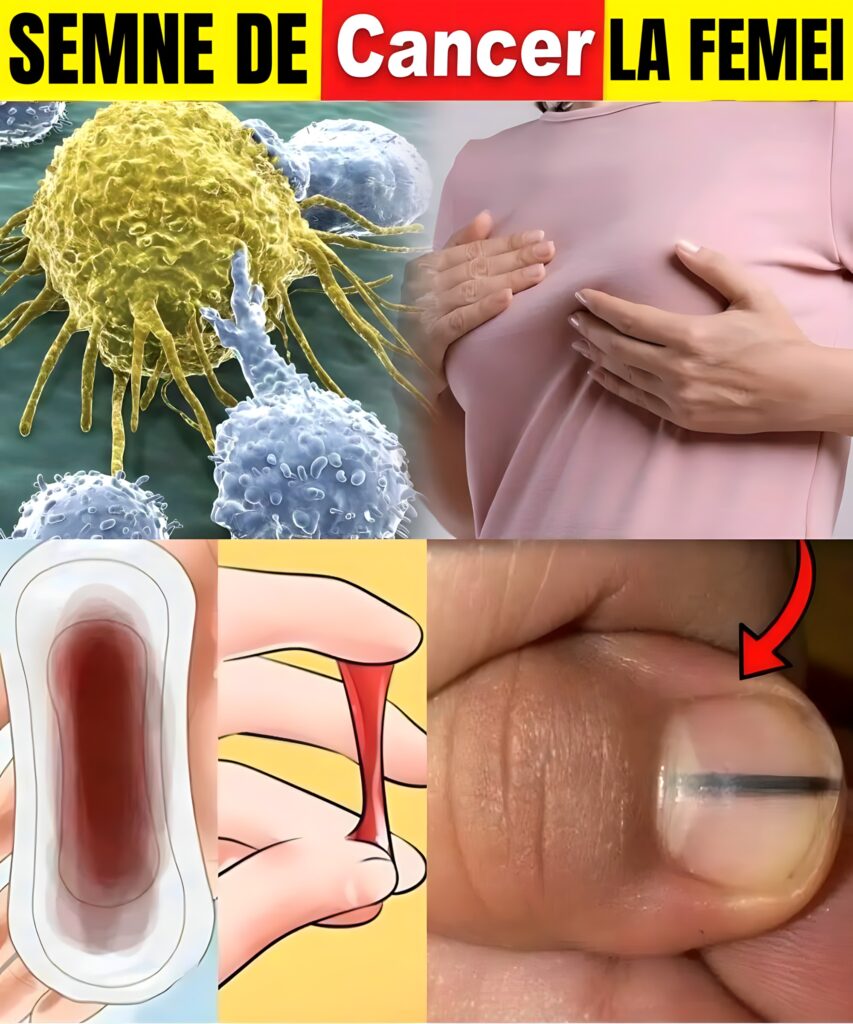 14 semne vizibile de cancer la femei pe care multe le ignoră