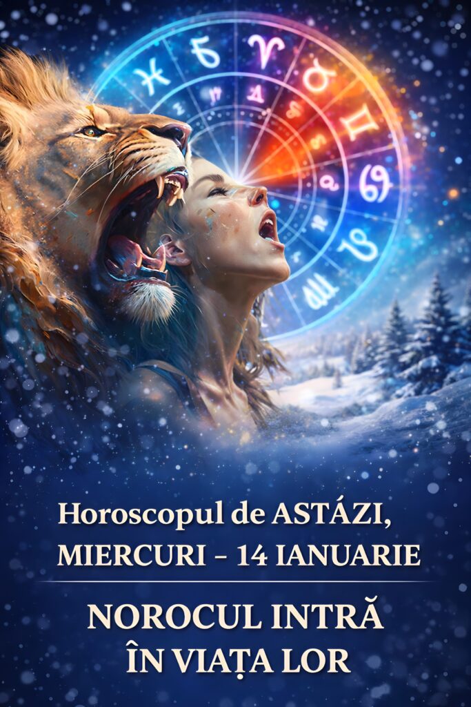 Horoscop zilnic – MIERCURI, 14 IANUARIE. Zodiile cu succes financiar