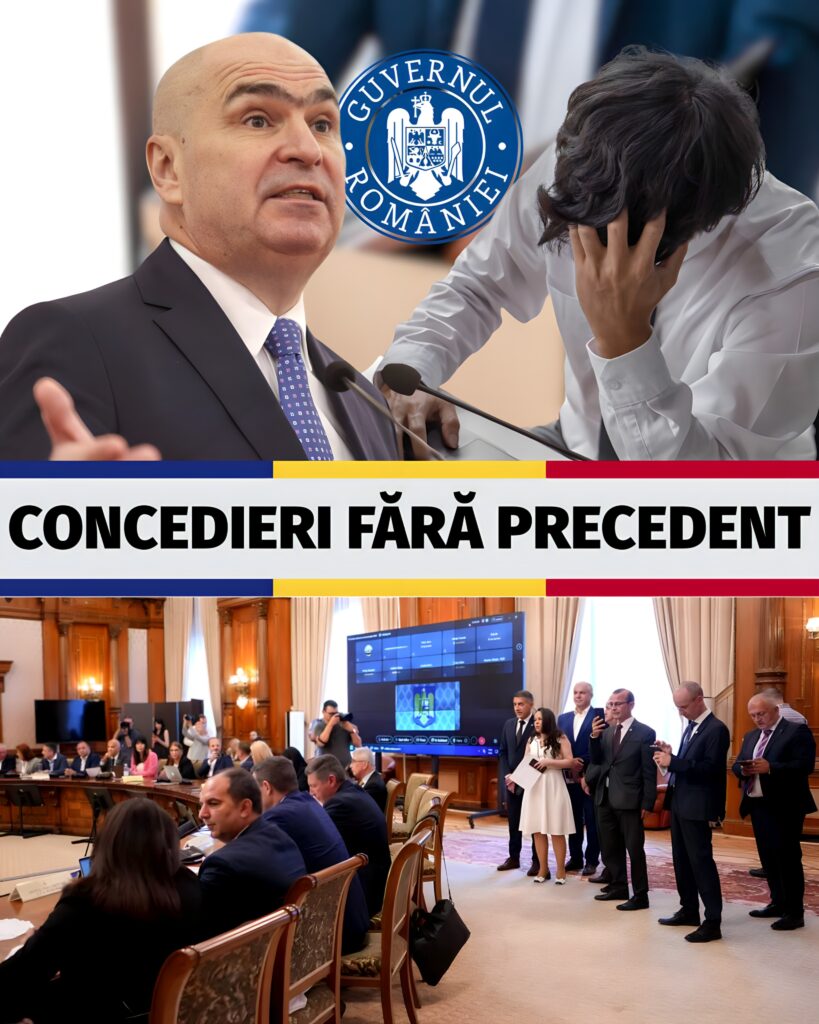 Guvernul Bolojan propune concedieri masive