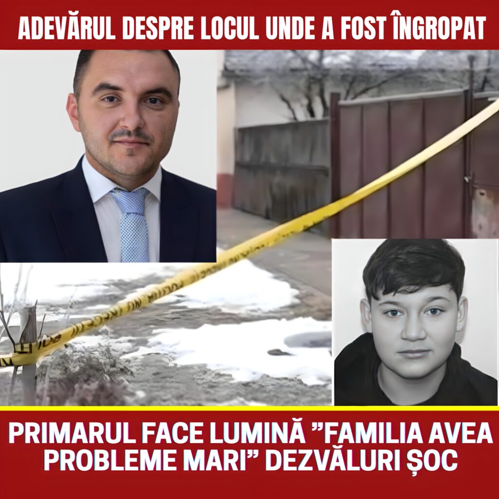 Primarul face lumina în cazul lui Mario. Adevărul a fost scos la iveala. Familia era…Vezi mai mult