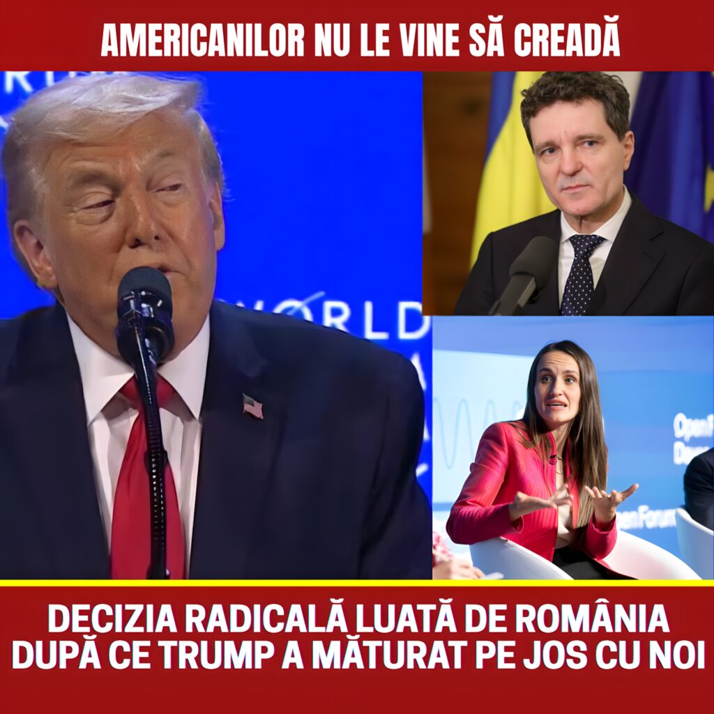 Decizia radicală luată de România după ce Trump a măturat pe jos cu Europa. Americanilor nu le vine să creadă