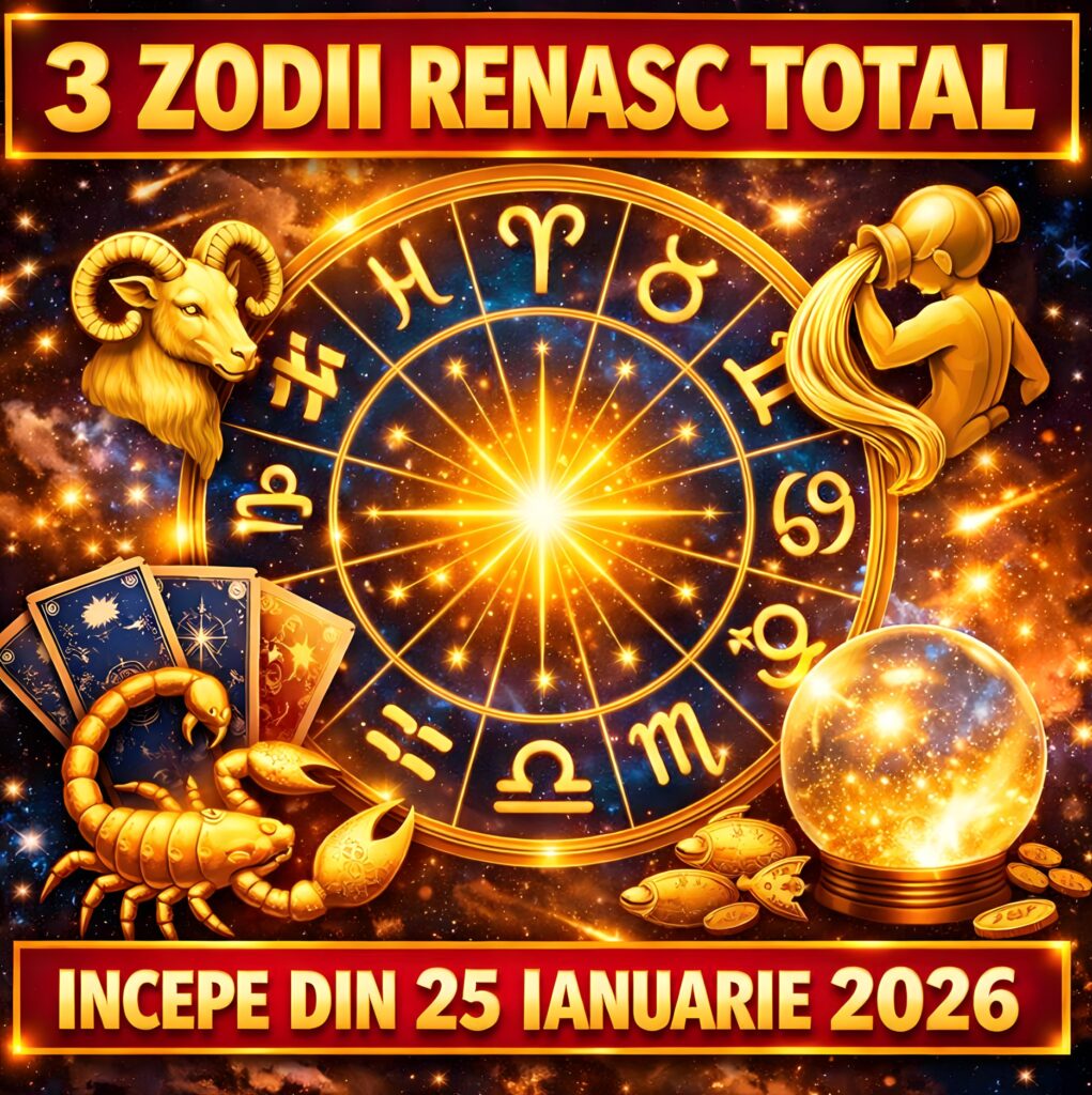 Cele trei zodii care vor renaște în 2026. Nativii se recentrează și înțeleg ce nu mai funcționează, apoi își rescriu prioritățile