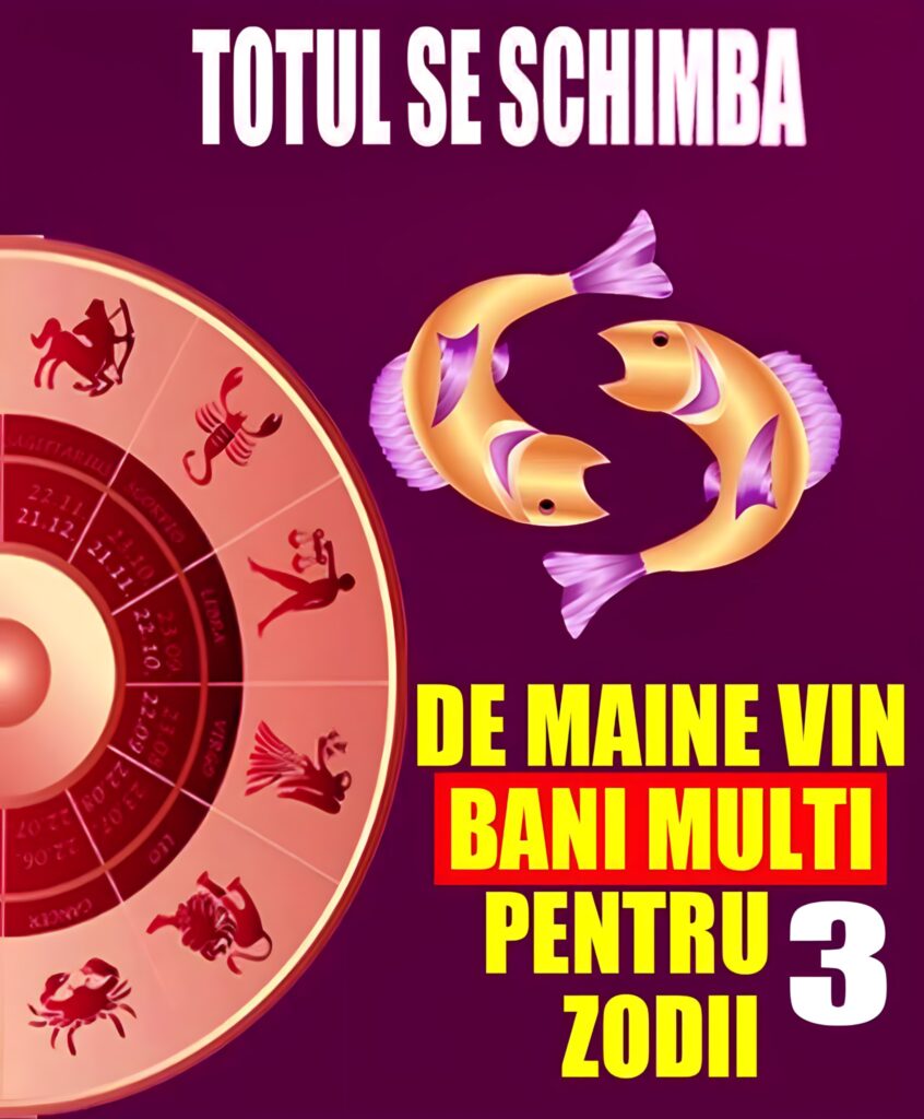 Totul se schimbă de mâine: banii vin în valuri pentru 3 zodii. Astrele deschid robinetul câștigurilor și răstoarnă orice ghinion