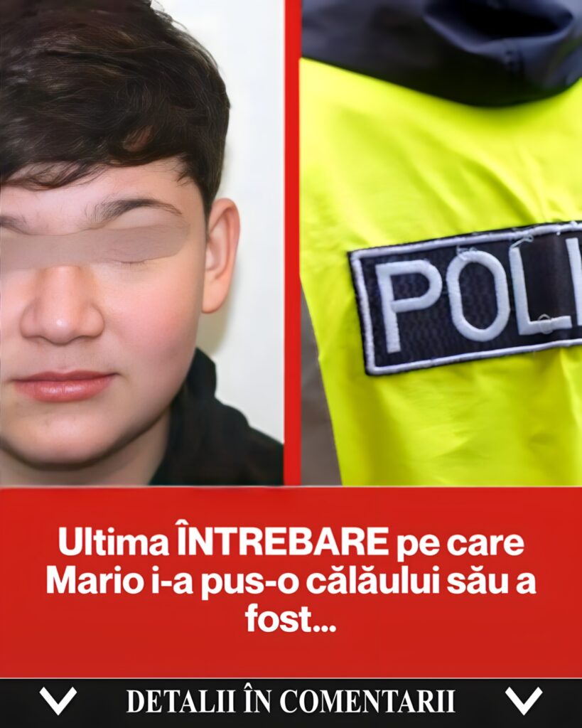 Ultima ÎNTREBARE pe care Mario i-a pus-o călăului său a fost…