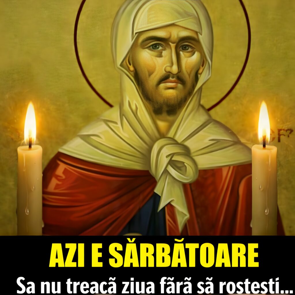 Astăzi este prăznuit „Sfântul lacrimilor”, ajutătorul celor năpăstuiți. Fă acest lucru și vei primi ajutor grabnic de la Sfânt